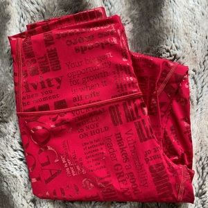 Limited edition Lululemon leggings